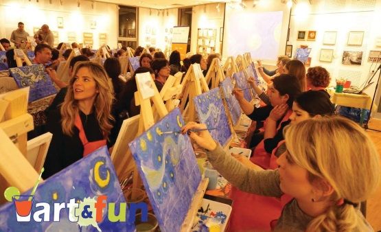 תמונת מנוי: ART & FUN מסיבת ציור 30/09/2019-29/09/2020